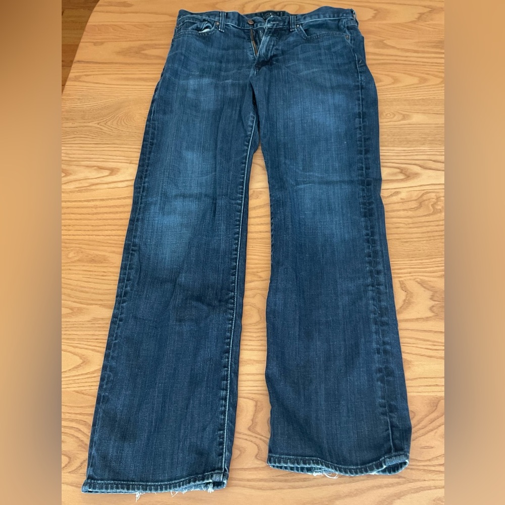 Lucky Brand Dark Blue Straight Jeans